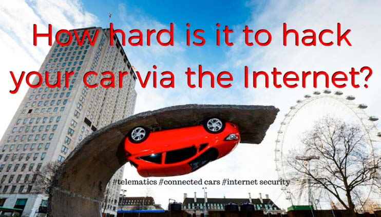 How connected car can be influenced via the Internet - video case