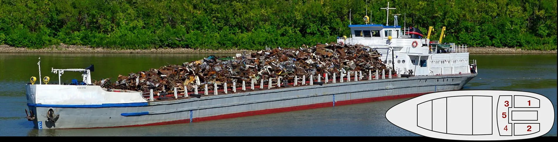 Project 576 dry-cargo river vessel